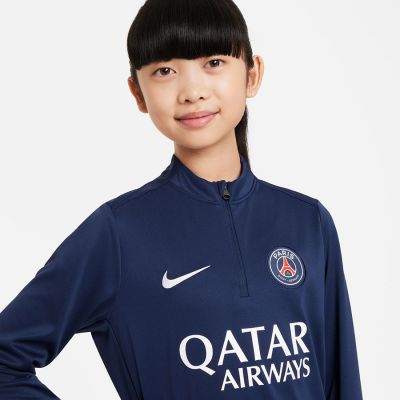 8. Bluza Nike PSG DF Academy Pro Drill Top Jr FQ0029-411