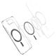 9. Etui Spigen Ultra Hybrid MagSafe na iPhone 16e / 17e Carbon Fiber - przezroczyste
