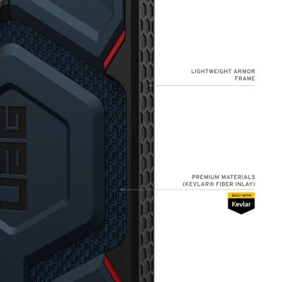 6. Urban Armor Gear Monarch Pro Kevlar pokrowiec na telefon komórkowy 17,5 cm (6.9") Ciemny Niebieski