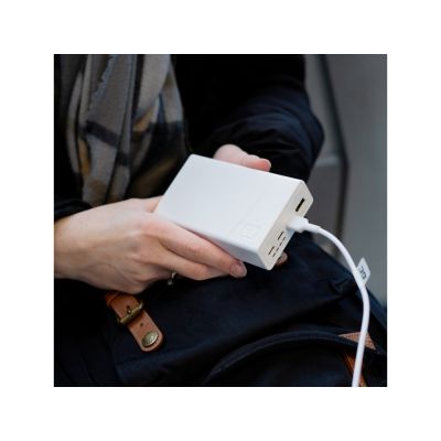 11. GREEN CELL POWERBANK POWERPLAY 20S BIAŁY 20000MAH 22,5W 3X USB-C PD 1X USB-A