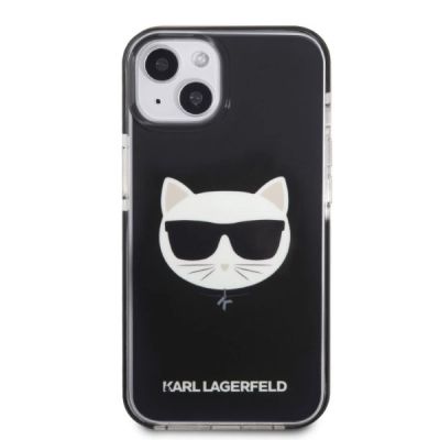 3. Etui Karl Lagerfeld Choupette Head na iPhone 13 mini - czarne