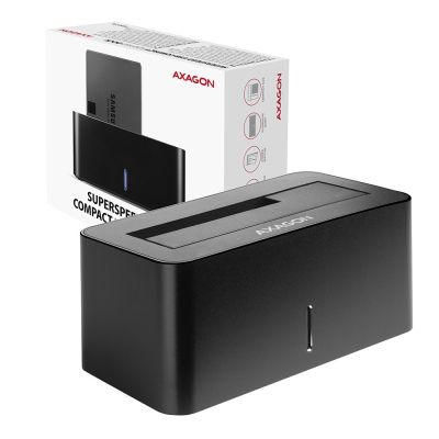 8. Axagon ADSA-SN stacja dokująca do dysków twardych USB 3.2 Gen 1 (3.1 Gen 1) Type-A Czarny