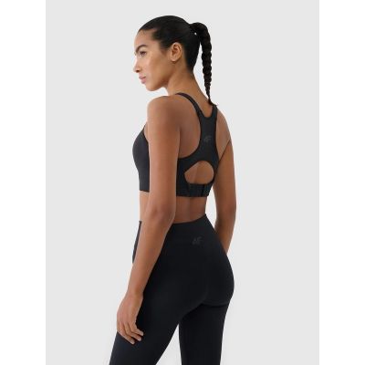 2. Biustonosz treningowy z wysokim wsparciem damski 4F 4FWMM00USBAF216-20S