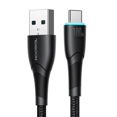 6. Kabel Joyroom Starry series SA32-AC6 100W USB-A / USB-C 1m - czarny