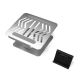 3. Podstawka pod laptopa, tablet Wozinsky WRS-CPY84SS aluminiowa + Gratis! podstawka do smartfona - srebrna