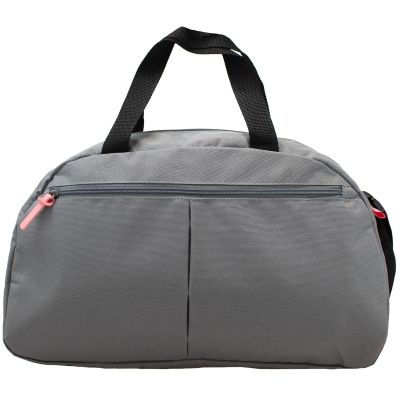 2. TORBA SPORTOWA A3050 SZARO-CZARNA SEMI LINE