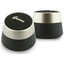 Głośnik Bluetooth Guess 5W Script Metal Logo - czarny