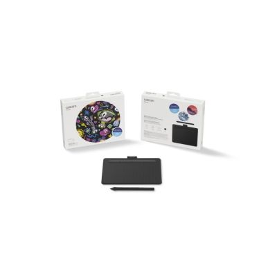 7. Wacom Intuos S tablet graficzny Czarny 2540 lpi 152 x 95 mm USB