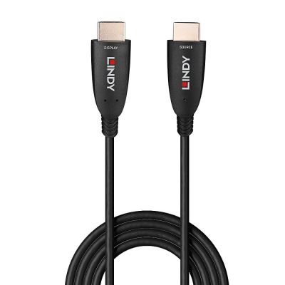 4. LINDY 40m Hybrydowy kabel światłowodowy HDMI 8K60