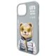 7. Etui Nimmy Cool&Cute 2.0 Bear do iPhone 15 - szare