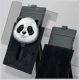 7. Portfel Nimmy Big Eyed Pet 2.0 Panda etui na karty - czarny