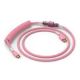7. Glorious Gaming GLO-KB-ACC-CBL-COIL-PPNK kabel klawiatury/myszy Różowy 1,4 m