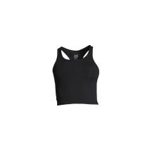 Koszulka sportowa CASALL Crop Rib Racerback czarny