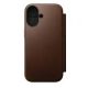 9. Nomad NM014209858 pokrowiec na telefon komórkowy 16 cm (6.3") Folio Brązowy