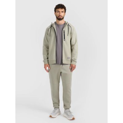 4. Bluza dresowa rozpinana z kapturem męska 4F 4FRAW25TSWSM2456-47S