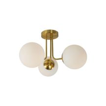 Lampa sufitowa RAILE 3XE27 złota