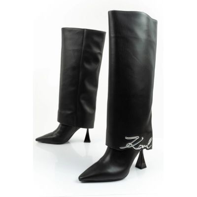 15. Buty, kozaki Karl Lagerfeld Debut II W KL32084F0X