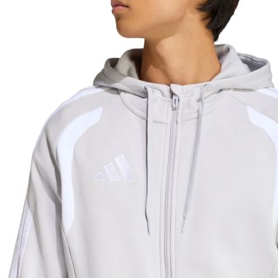 4. Bluza męska adidas Tiro 26 League Sweat Full Zip Hoody szara KF3319