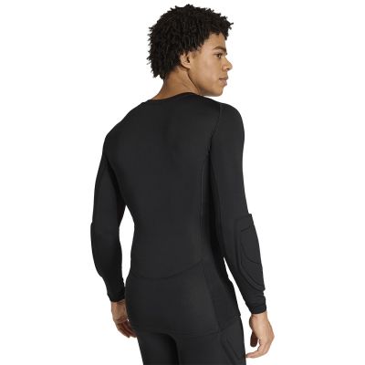 2. Koszulka bramkarska męska adidas Padded Goalkeeper Base Layer czarna KA1677