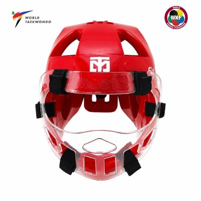 13. Kask z osłoną twarzy Extera 3 Pro World Taekwondo (WT) | MOOTO