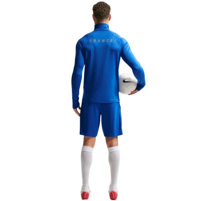 6. Spodenki męskie Nike France Dri-Fit FFF Strike niebieski IB4609 480