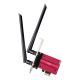 10. Karta sieciowa CUDY WE3000S AX5400 Wi-Fi 6 + BT 5.2 Intel AX210 Radiator PCIe