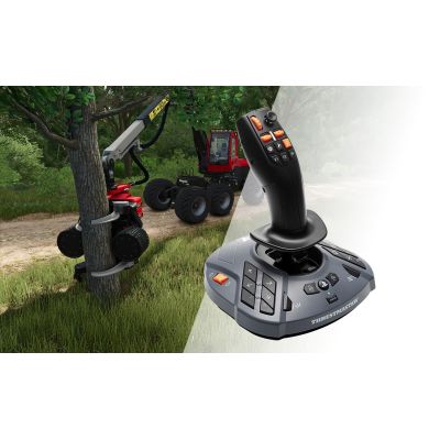 11. Thrustmaster T128 SimTask Farming Pack Czarny Kierownica + pedały + dźwignia zmiany biegów PC, PlayStation 4, PlayStation 5