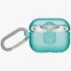 2. Etui UNIQ Glase Pro na AirPods Pro 3 Lock Case - przezroczysto-niebieski