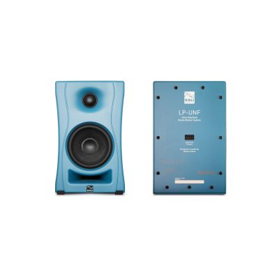 10. KALI AUDIO LP-UNF-B - Para monitorów odsłuchowych z Bluetooth. Głośniki multimedialne, niebieskie.