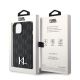 8. Etui Karl Lagerfeld Leather Monogram Hot Stamp Metal Logo na iPhone 15 / 14 / 13 6.1" - czarne