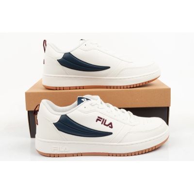 8. Fila buty sportowe męskie sneakersy Rega modne białe wygodne