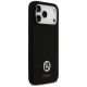 4. Etui Guess Silicone Logo Strass 4G MagSafe na iPhone 17 Pro Max - czarne