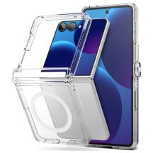 Etui Ringke Fusion Flap Magnetic MagSafe na Samsung Galaxy Z Flip 8 - przezroczyste