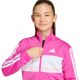 4. Dres dla dzieci adidas Seasonal Essentials Tiberio 3-Stripes Tricot różowy KS5519