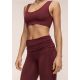 5. Spodnie damskie CASALL Sublime Folded Flare Pants kolor bordowy