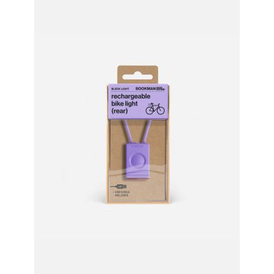 8. Lampka rowerowa BOOKMAN Block Light Rear 18lm