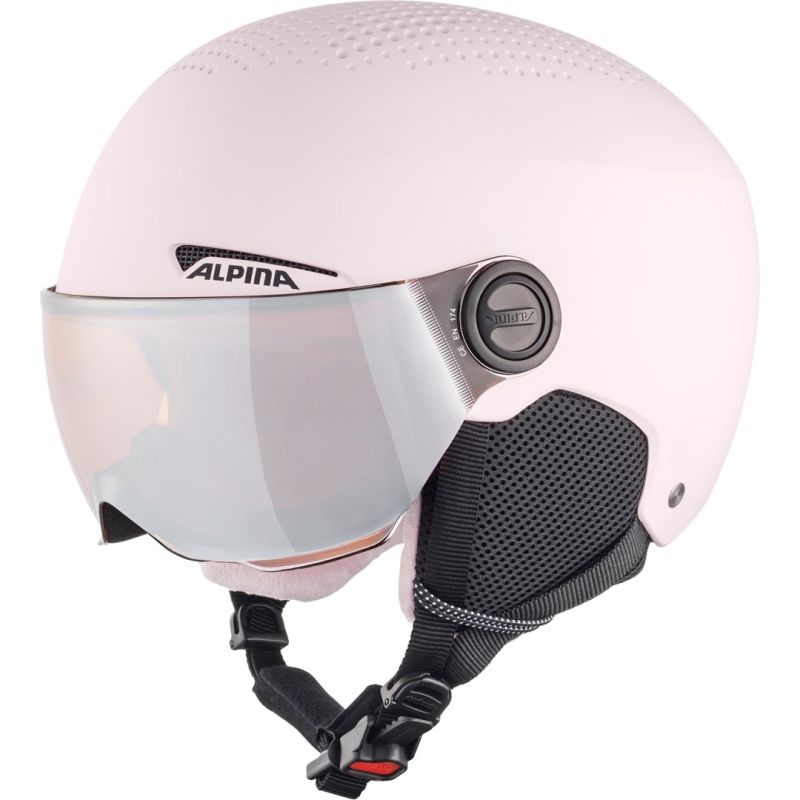 5. Kask narciarski ALPINA ZUPO VISOR Q-LITE ROSE 51-55