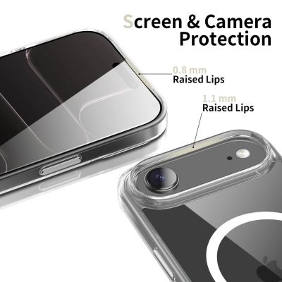 4. Etui Tech-Protect Flexair Hybrid CC MagSafe na iPhone Air - przezroczyste