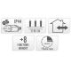 2. LAMPKI CHOINKOWE ŁAŃCUCH ŚWIETLNY 3000 LED TIMER CIEPŁY BIAŁY