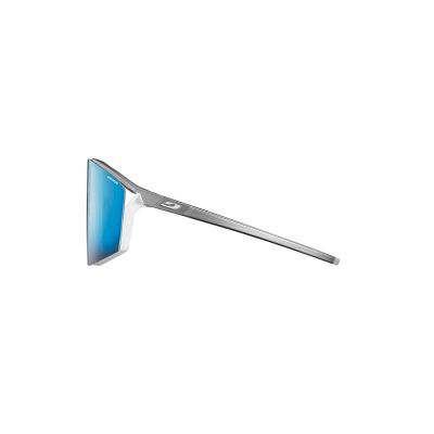 5. Okulary Julbo Edge - błyszczący Silver / biały| Spectron 3Cf