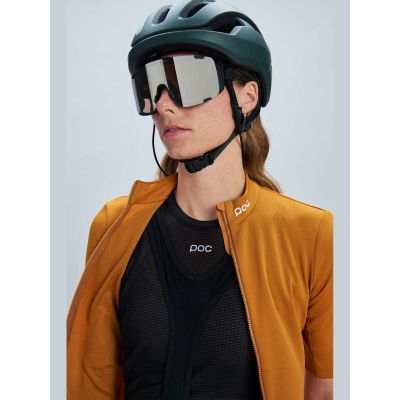 3. Koszulka rowerowa POC W's Thermal Lite Jersey brązowy