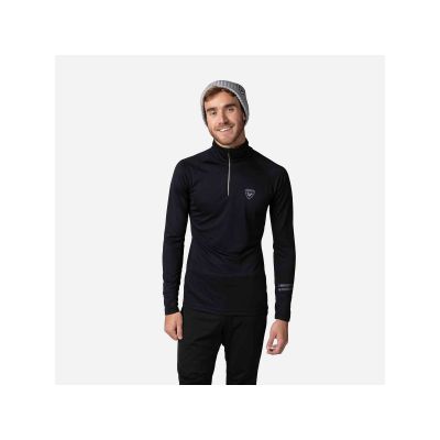 Koszulka Rossignol Poursuite 1/2 Zip czarny