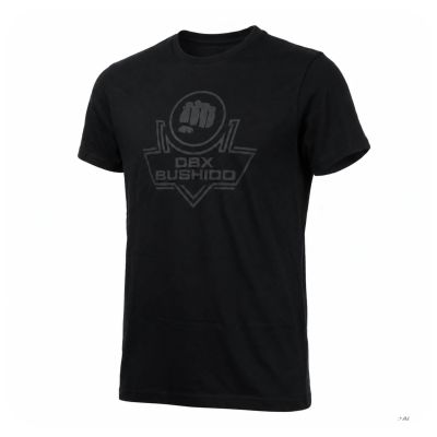 10. T-shirt męski Koszulka czarna bawełniana DBX Bushido