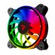 8. SAVIO ZESTAW 4 WENTYLATORÓW ARGB 120 MM WRAZ Z KONTROLEREM ORAZ PILOTEM FAN-01
