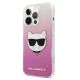 2. Etui Karl Lagerfeld Choupette Head na iPhone 13 Pro Max - różowe
