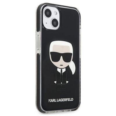 4. Etui Karl Lagerfeld Iconik Karl na iPhone 13 mini - czarne