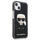 4. Etui Karl Lagerfeld Iconik Karl na iPhone 13 mini - czarne