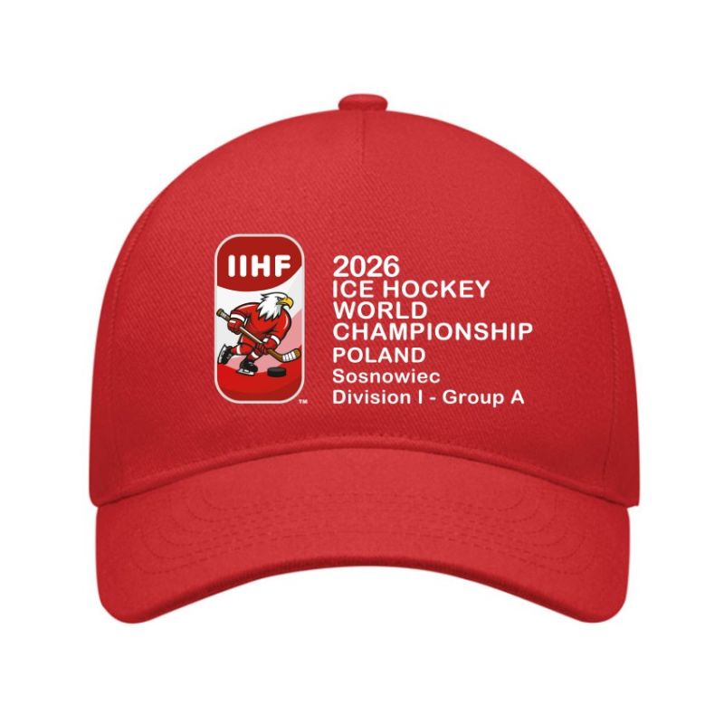 2. Czapka z daszkiem IIHF MŚ IA Sosnowiec 2026