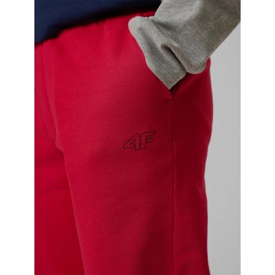 5. Spodnie dresowe joggery chłopięce 4F 4FJRSS26TTROM1824-62S