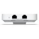 26. Access Point Wi-Fi 7 Ubiquiti UniFi U7 In-IW 2.4GHz(2 x 2)/5GHz(2 x 2) PoE+/PoE 1x2,5G (U7-IW-EU)